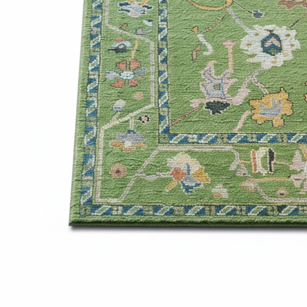 VERENAYA - Hand Knotted Oushak Carpet